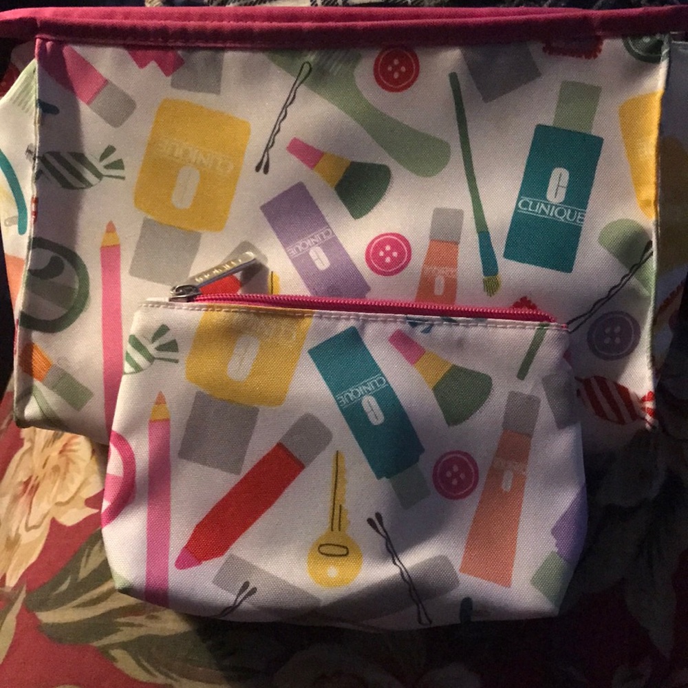 Clinique makeup bags